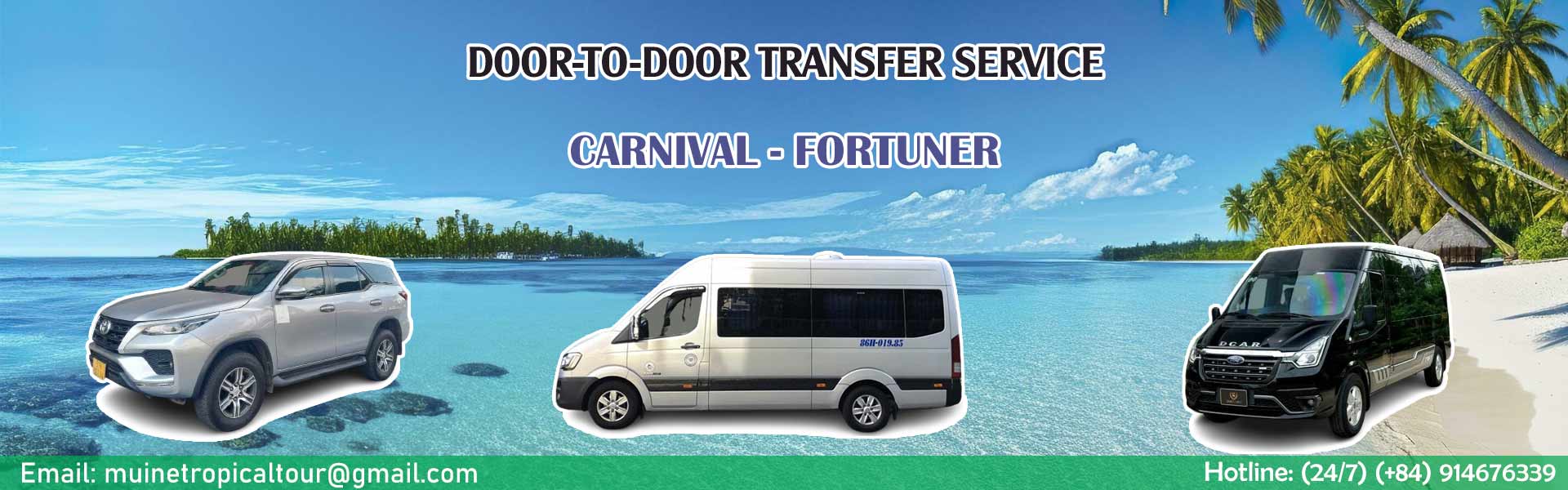 Door-to-door shuttle service